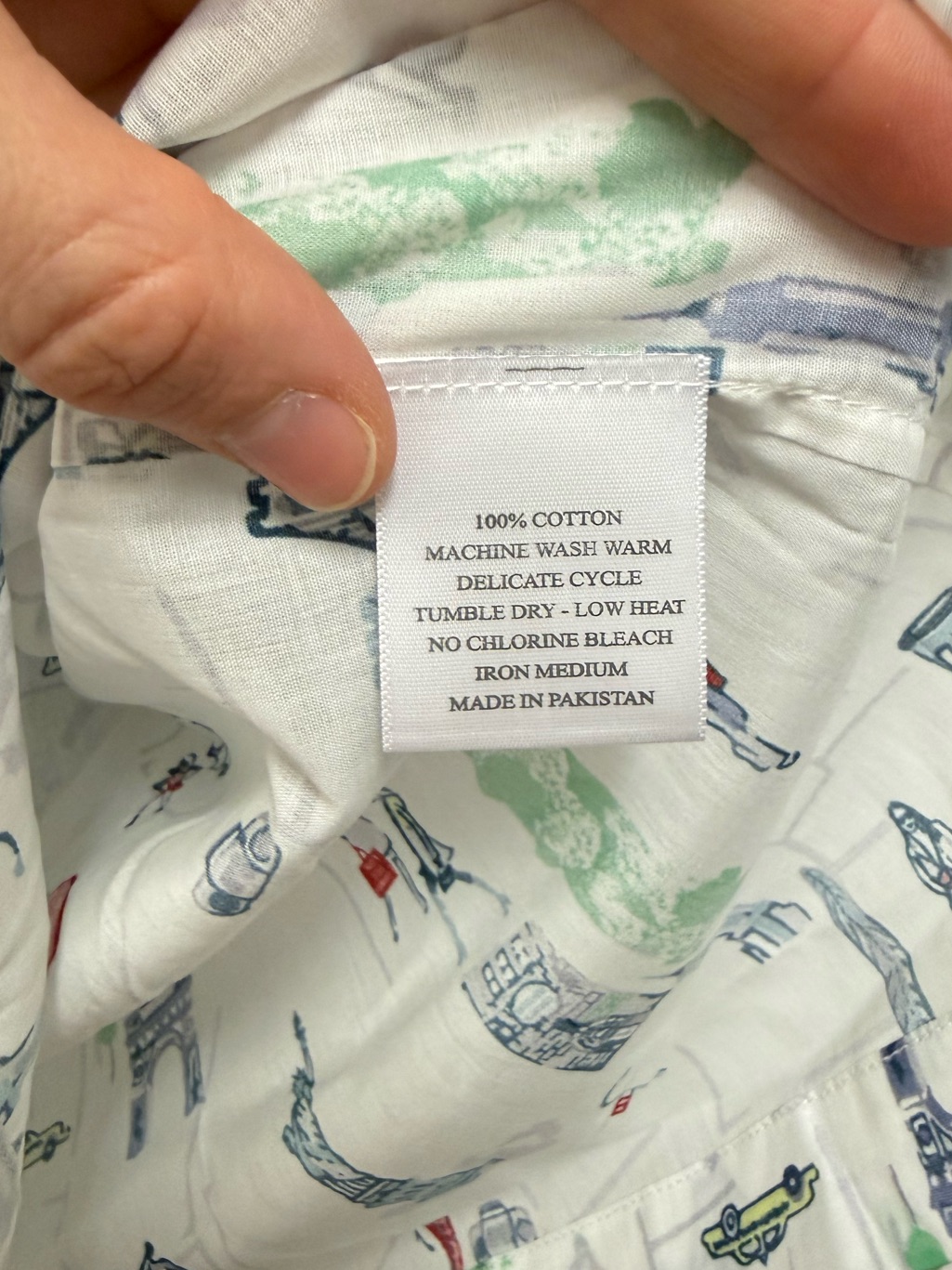Nwt Pour Les Femmes Nyc Print Pajama Set — image 8 of 8